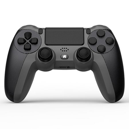 Andoe Wireless Controller for P4, Game Joystick Compatible with P4/Slim/Pro/PC, Black