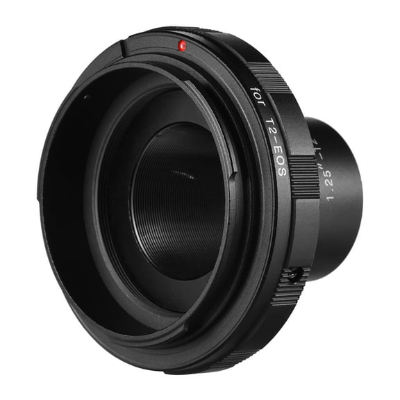Andoer 1.25-T2- Adapter Ring Photography Accessory Replacement for  Camera 1.25 Inch Eyepiece T2 Telescope for Scenery Photography Astrophotography