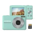 Andoer 1080P Digital Camera Video Camcorder 44MP Auto Focus 2.5 IPS