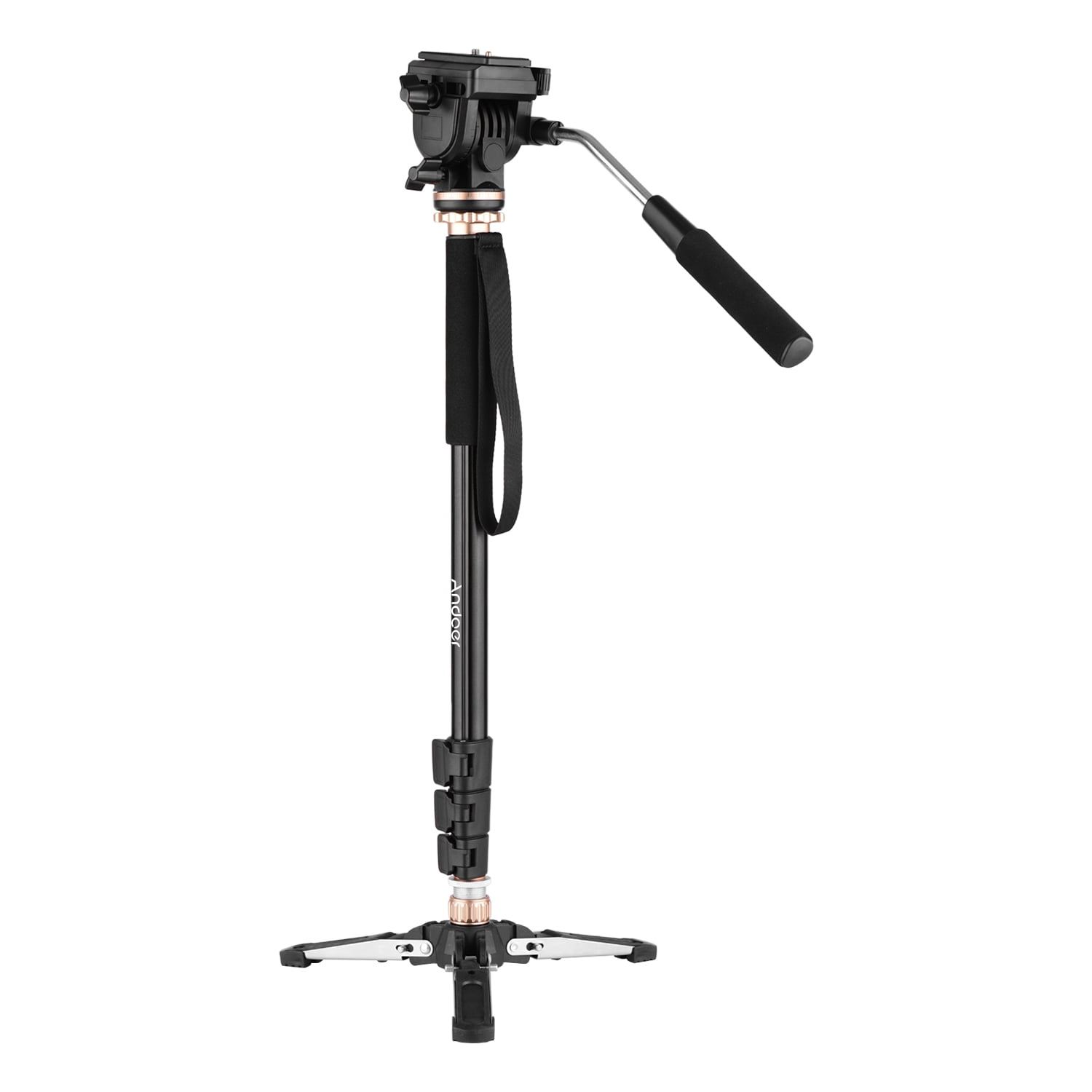 Andoer 173cm/68inch Photography Monopod Stand Aluminum Alloy 6kg Load