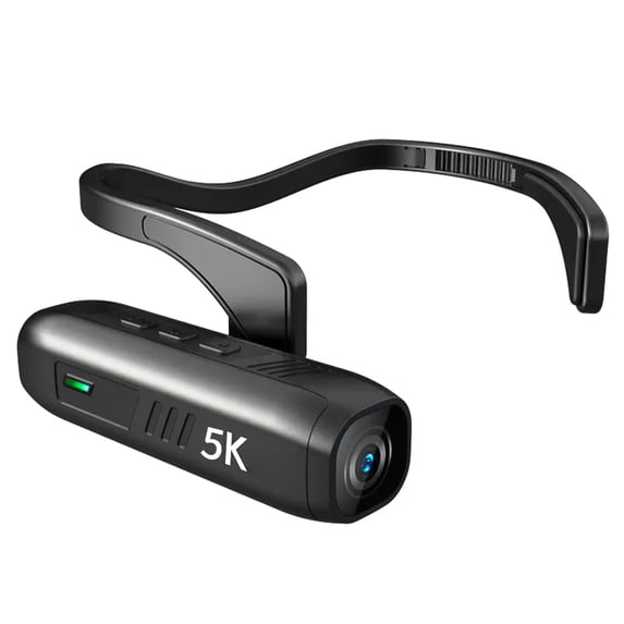 Andoer-2 Camcorder,Head Mounted Camera Mounted Camera Wearable 30MP -Shake IPX5 Support APP Video IPX5 Waterproof 120°Wide Lens Support APP Video Camera Webcam Wearable WiFi Video Webcam 5K 30MP