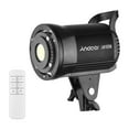 thumbnail image 1 of Andoer-2 Portable LED Photography Fill Light 100W Studio Video Light 5600K Dimmable Bowens Mount Continuous Light with Remote Control for Product Portrait Wedding Photography Live Stream, 1 of 7