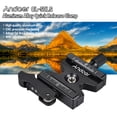 thumbnail image 1 of Andoer-2 Quick Release Clamp,Plate Ball Head 3/8" Screw Compatible Lever Knob-type 1/4" Quick Release 1/4" 3/8" Screw Cl-50ls Aluminum Alloy With Adjustable Lever Knob-type 1/4" 3/8" Ainn, 1 of 6