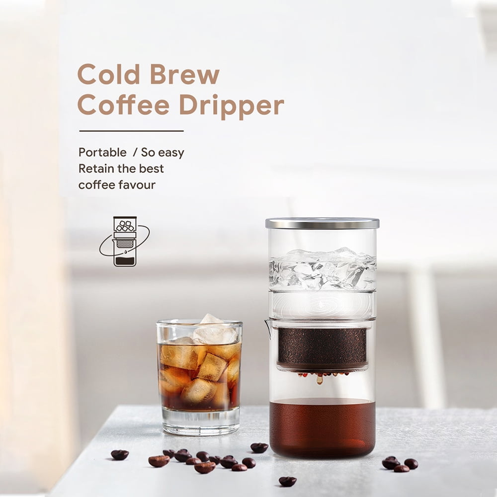 Andoer 300ml/10.15oz Cold Brew Coffee Maker for Tea and Coffee