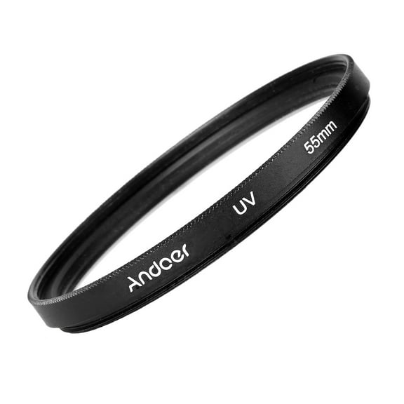 Andoer 55mm UV Ultra-Violet Filter Lens Protector for Canon Nikon DSLR Camera