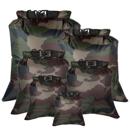 Andoer 6 PCS Outdoor Waterproof Bag Dry Sack for Drifting Boating Kayaking Beach