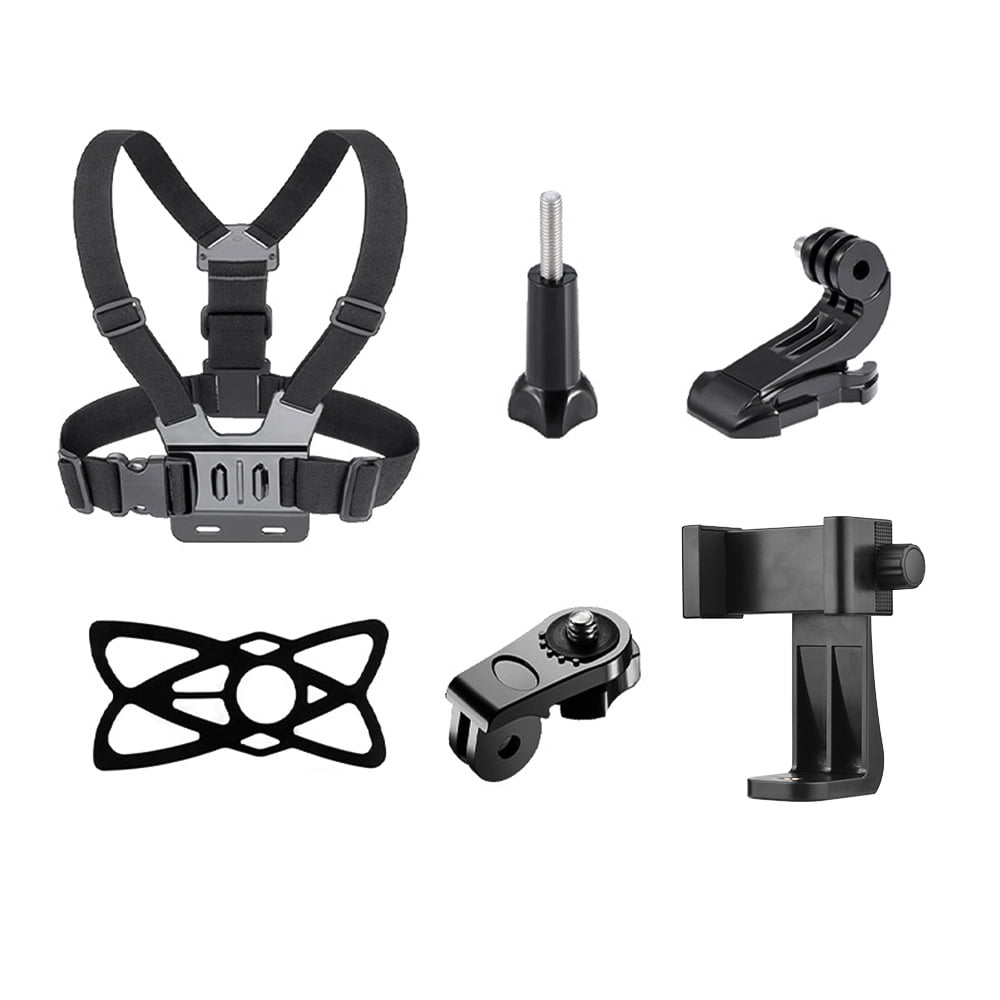 Adjustable Chest Harness Strap Mount For IPhone & GoPro Hero - Stable Hands-Free Recording For Sports