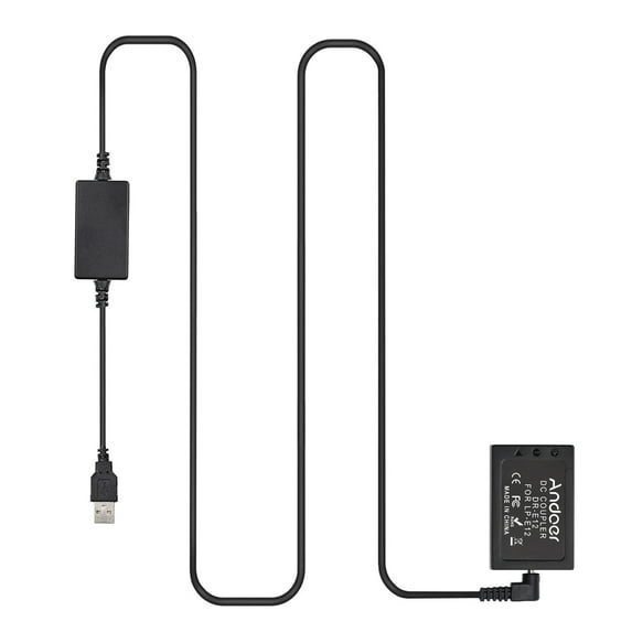 Andoer Adapter,M M2 M50 M100 M200 Battery USB M100 M200 Cameras M2 M50 Dummy Battery -E12 Converter Kit Coupler Cable USB Input Battery -E12 Battery M50 M100 ERYUE