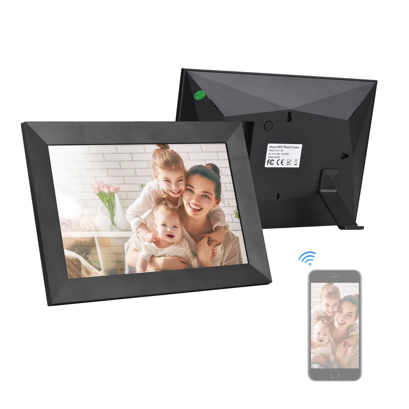 Andoer Digital Photo Album,Rotation via APP Frame Picture 800 1080P