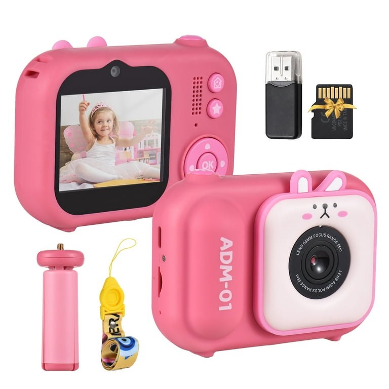 1080p Digital Kids Camera with 32GB SD Card