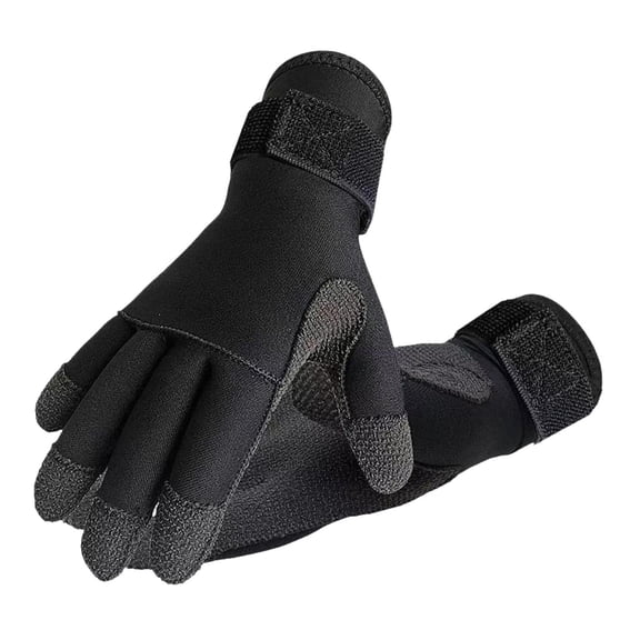 Kuntesetty Diving Gloves Anti Slip Equipment Swim Gloves for Paddling Underwater Skiing XXL