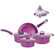 Andoer Non-Stick Pots And Pans Set 13-Piece Kitchen Utensil Set Kitchen Cookware Gifts for Friends and Family
