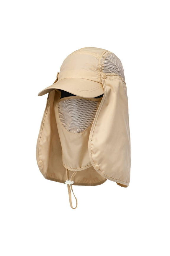 Outdoor Sport Hiking Visor Hat Guard Face Neck Cover Fishing Sun Protection