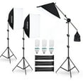 thumbnail image 1 of Andoer Photography lamp set,3/ Softbox * Broadcast Product Video Live Arm * 1 Set With 135w Kit Softbox Set * 1 Studio 135w Led * Studio Kit Softbox With 135w Led 1 Studio Product * 3/ 2m Stand *, 1 of 6
