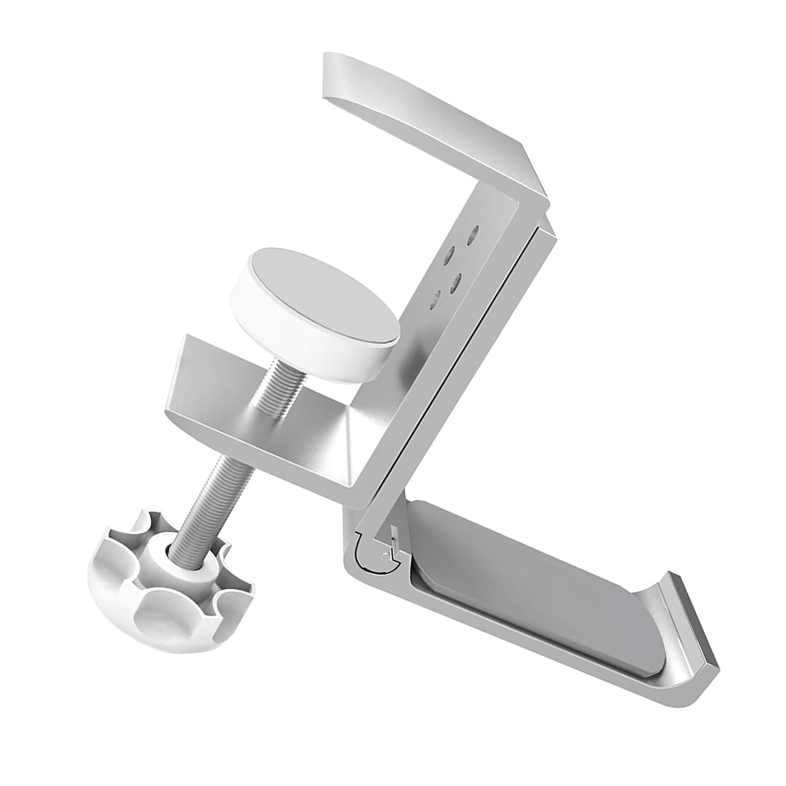 Andoer Premium Headphone Hook Holder, Solid Aluminum Alloy Construction, Desk Mount Stand with