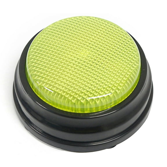 Andoer Recordable Talking Button with Led Function Buzzers Green