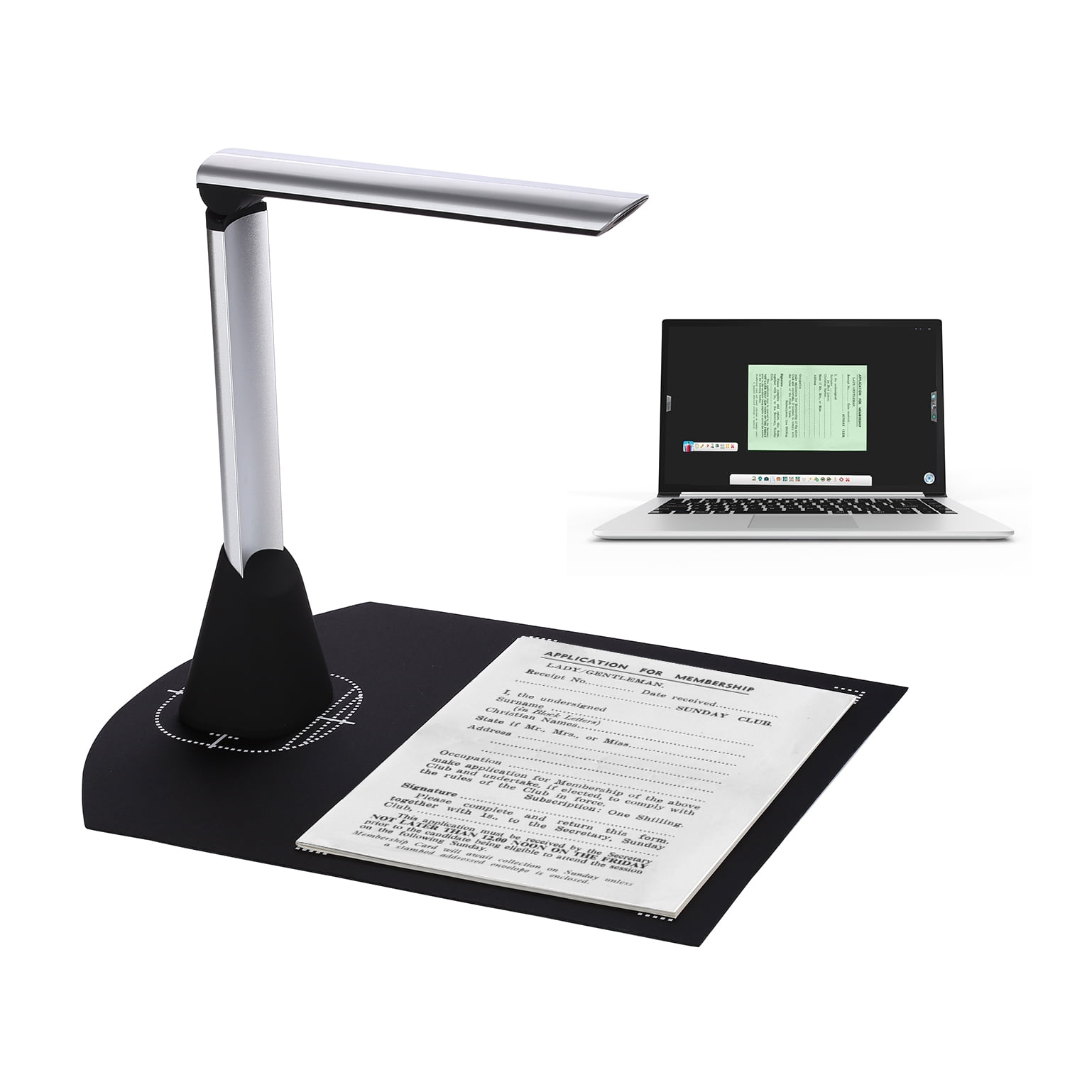 Andoer Scanner,Capture Size With Software Classroom Online Bk34 Classroom Online Distance Camera Scanner 5 Document Camera Online Distance Education A4 Capture Size Camera A4 Capture 5Camera Wyan