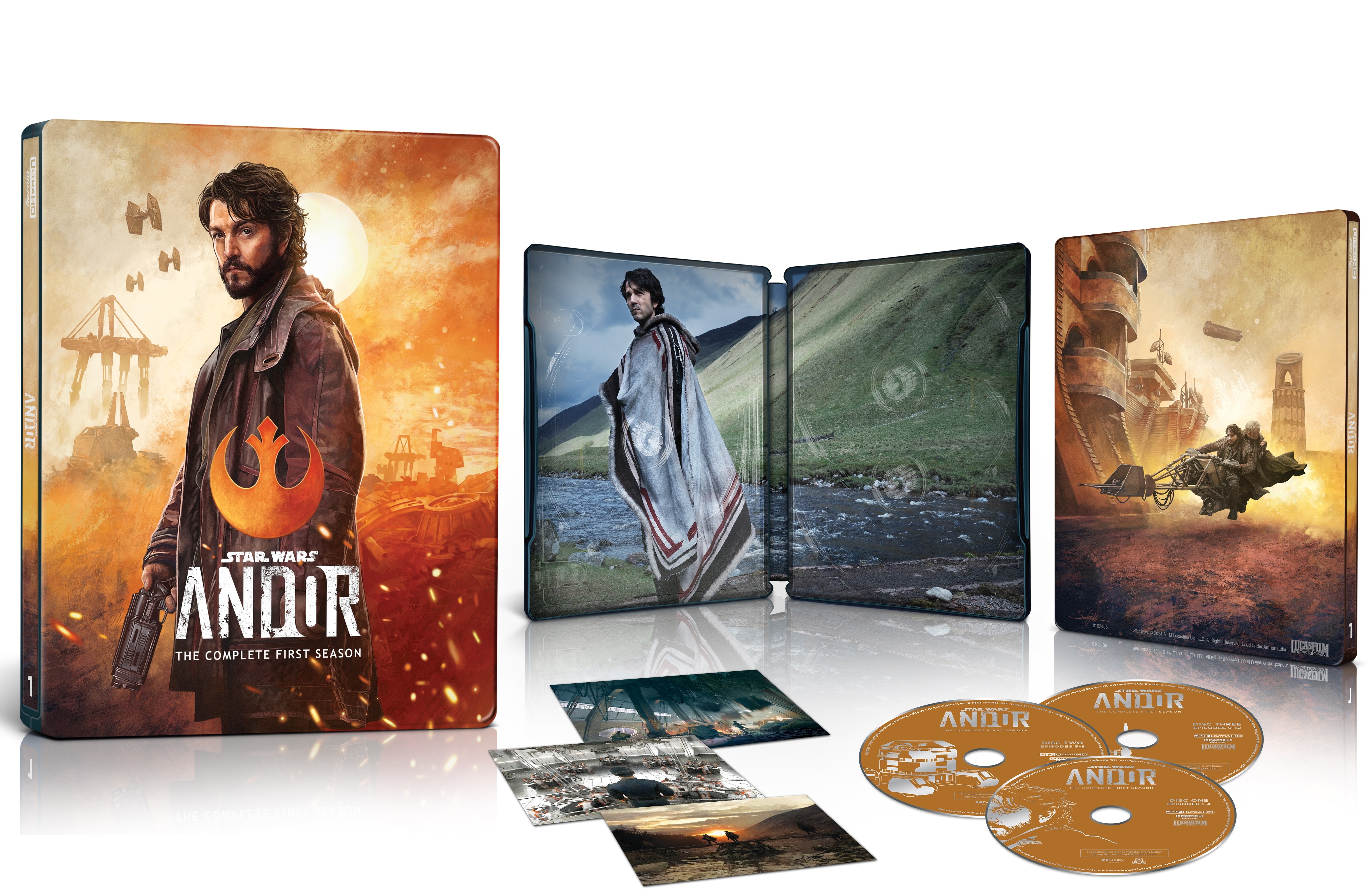 Andor: The Complete First Season (4K Ultra HD) (Steelbook) - image 1 of 3