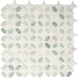 thumbnail image 1 of Martha Zummer White Novelty Marble Look Glossy Natural Stone Mosaic Wall & Floor Tile, 1 of 1