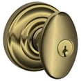 thumbnail image 1 of Andover Collection Antique Brass Siena Keyed Entry Knob, 1 of 4
