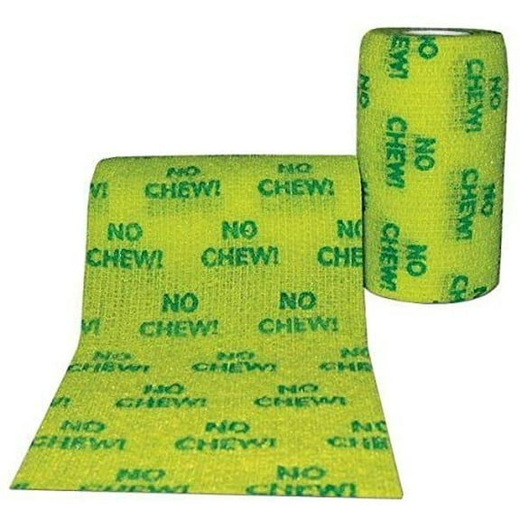 Andover Petflex 3-inch No Chew Yellow Pet Bandage Wrap 5-Yards
