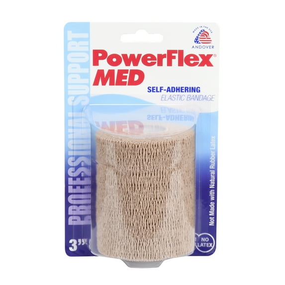 Andover PowerFlex MED Self-Adhering Bandage, 3"