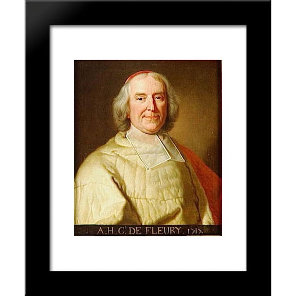 Andr Hercule de Fleury 20x24 Framed Art Print by Louise Elisabeth Vigee Le Brun