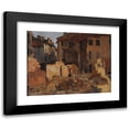 thumbnail image 1 of André Victor Édouard Devambez 14x12 Black Modern Framed Museum Art Print Titled - Ruins, Rue Mautrote (1914-1918), 1 of 5