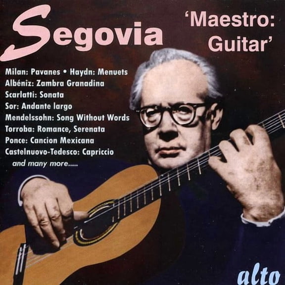 Andrs Segovia - Maestro - Music & Performance - CD