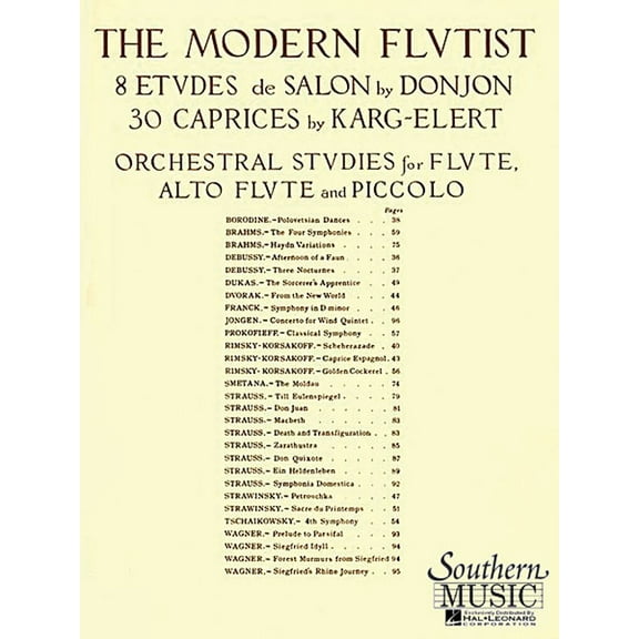 The Modern Flutist: Flute, (Paperback)
