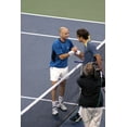 thumbnail image 1 of Andre Agassi, Roger Federer In Attendance For U.S. Open Tennis Championship Finals, Arthur Ashe Stadium, Flushing, Ny, September 11, 2005. Photo By Rob RichEverett Collection Celebrity, 1 of 1