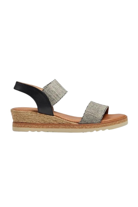 Andre Assous NEVADA Wedge blk/beige
