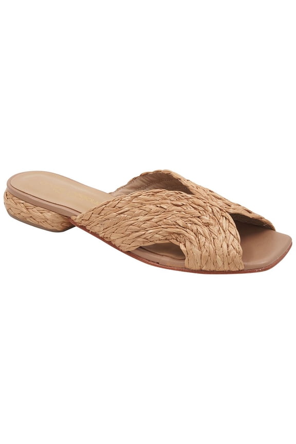Ramy Raffia Sandal, 9