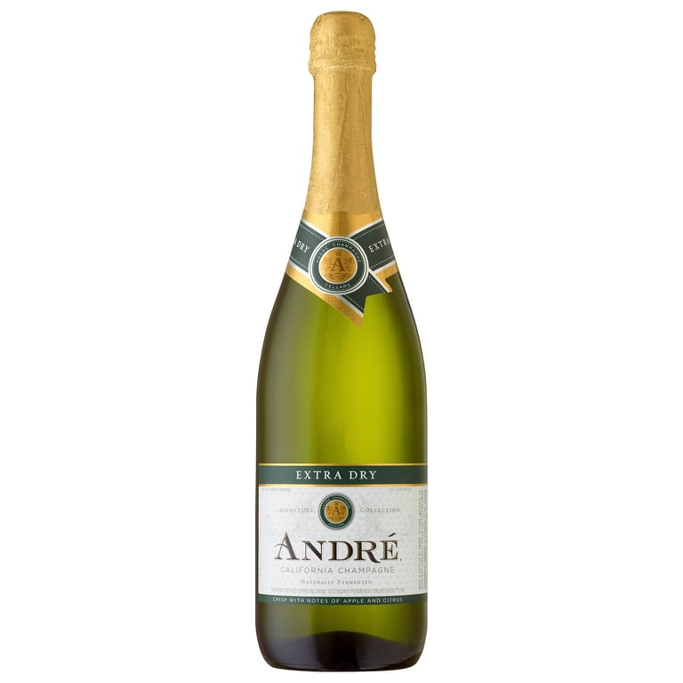 Andre, Champagne, 750ml, Extra Dry Sparkling White Wine California