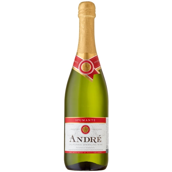 Andre Champagne Spumante Sparkling White Wine, 750ml Bottle