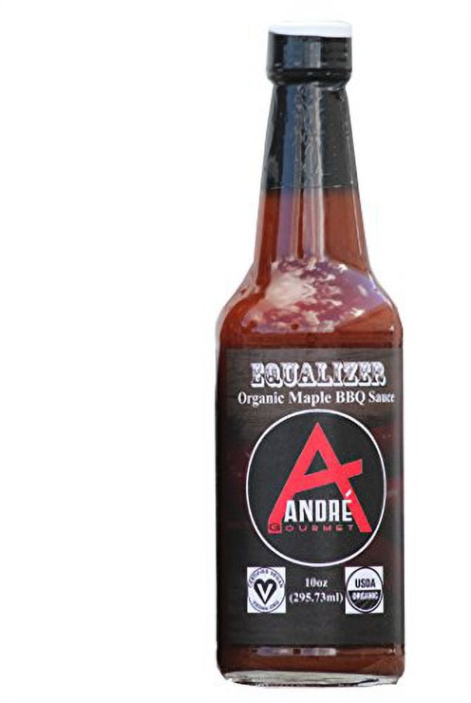 Andre Gourmet Sauce Equalizer Organic Maple BBQ Sauce, 10 oz.