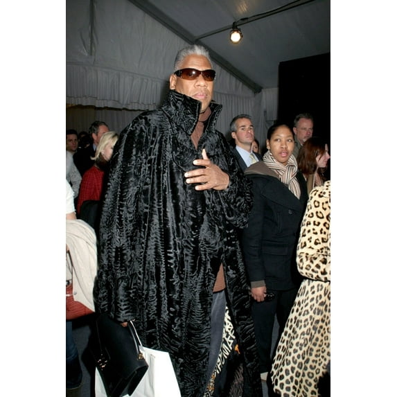 Andre Leon Talley At Fashion Show For Michael Kors Fall 2006 Collection