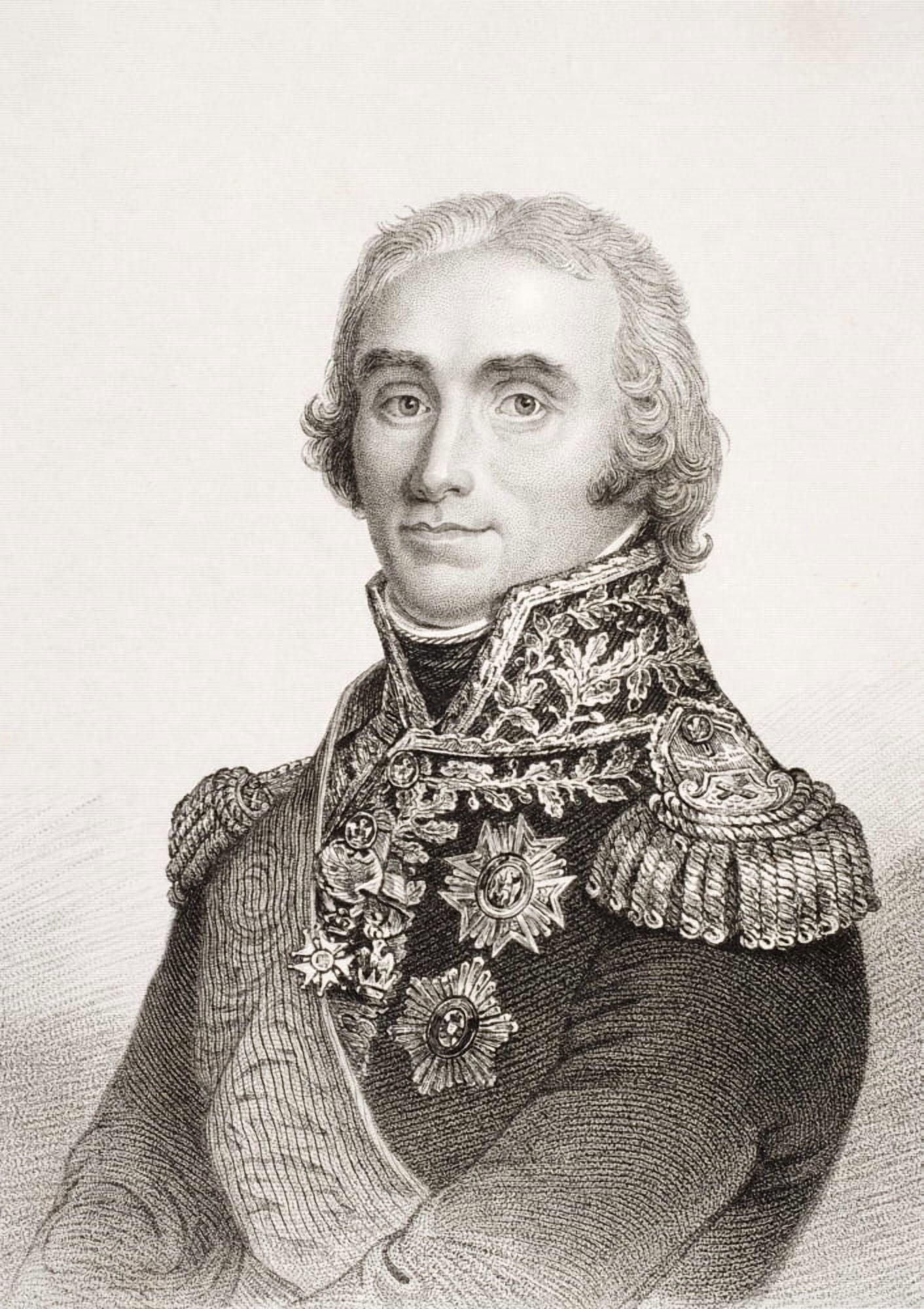 Andre Massena Prince De Essling Duc De Rivoli 1758-1817 French Marshal Engraved By John Le Conte From The Original By Maurir Canvas Art - Ken Welsh Design Pics (24 x 34)
