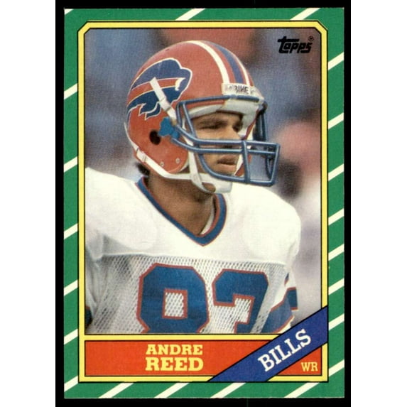 Andre Reed Rookie Card 1986 Topps #388