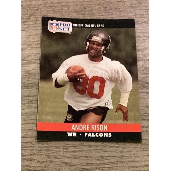 Pro Set Trading Card 434 NFL 1990 Andre Rison Atlanta Falcons