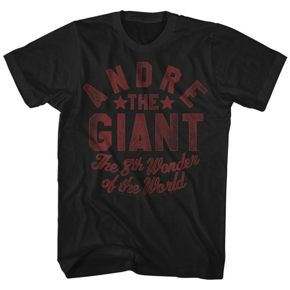 Andre The Giant Andre Black Adult T-Shirt