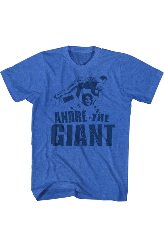 Andre The Giant Andre Blue Royal T-Shirt