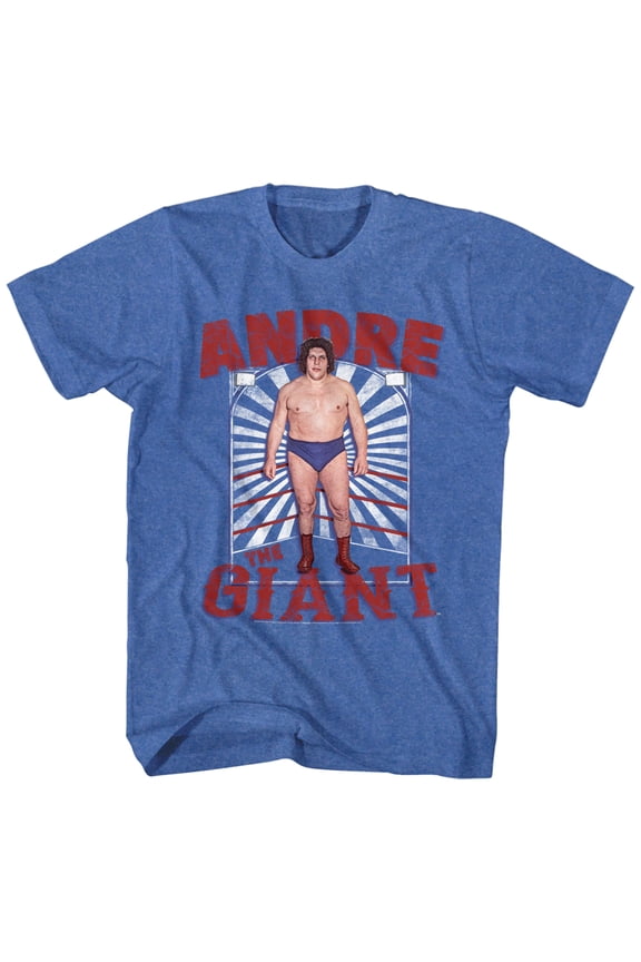 Andre The Giant Andre Ring Royal T-Shirt