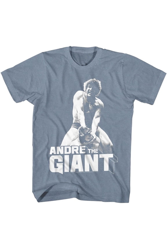 Andre The Giant Andre The Giant Indigo Heather T-Shirt