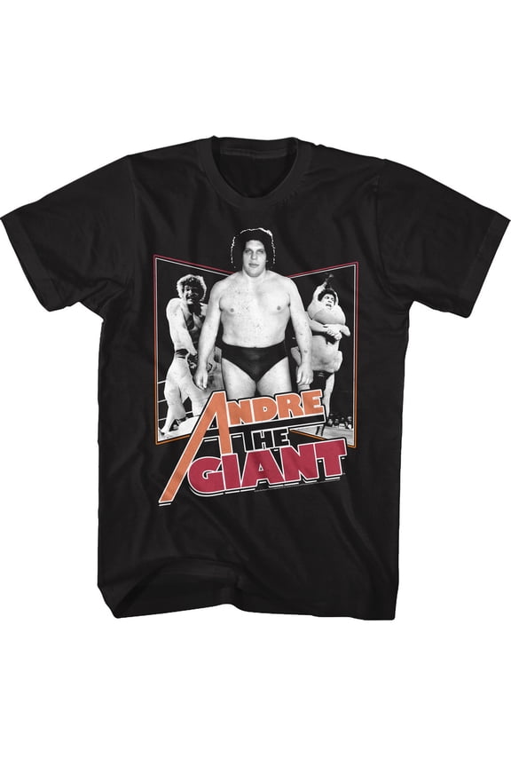 Andre The Giant Classic Andre Black T-Shirt