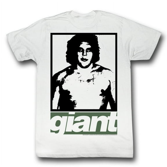 Andre The Giant Gizey White T-Shirt
