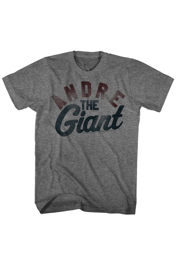 Andre The Giant Graphite T-Shirt