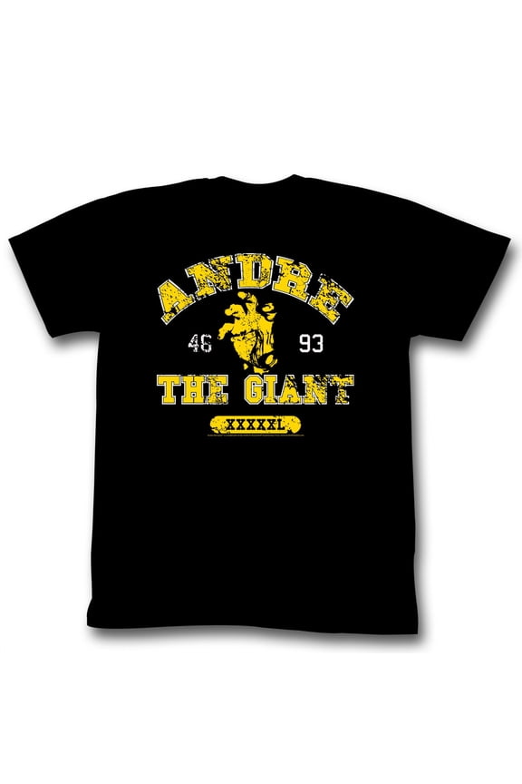 Andre The Giant Hand Black T-Shirt