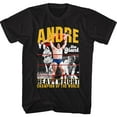 thumbnail image 1 of Andre The Giant Heavyweight Champ Black Adult T-Shirt, 1 of 2