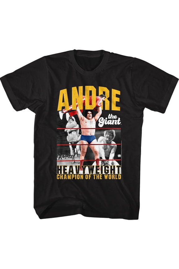 Andre The Giant - Heavyweight Champ - Short Sleeve - Adult - T-Shirt